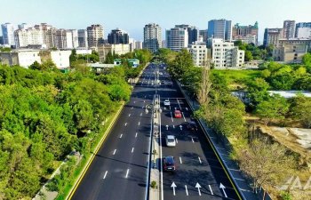 Bakının Tbilisi prospektində təmir işləri başa çatıb