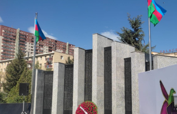 Bakıda 301 şəhidin ad-soyadı həkk olunan Memorial Kompleksin açılışı olub