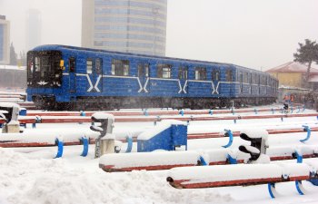 Bakı metropoliteni qarlı-şaxtalı hava şəraitinə tam hazırdır