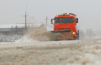 Hava şəraiti ilə əlaqədar olaraq avtomobil yollarının vəziyyəti - 12.01.2023