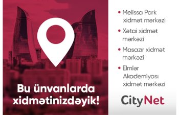 “CityNet” yeni müştəri xidmət mərkəzlərini istifadəyə verdi - FOTO