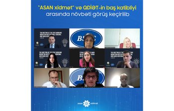 “ASAN xidmət” və QDİƏT-in baş katibliyi arasında növbəti görüş keçirilib