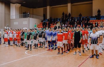 AMB-nin Naxçıvan Muxtar Respublikası İdarəsinin təşkilatçılığı ilə futbol turniri başlanıb - FOTO