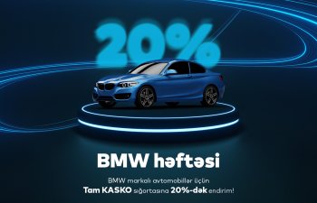 PAŞA Sığortadan BMW həvəskarlarına özəl Tam KASKO üzrə yeni kampaniya!