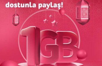 Ramazan bayramında “Nar”dan hər kəsə 1GB hədiyyə!