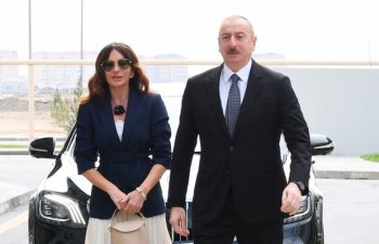 Prezident və birinci xanım Şuşada bir sıra açılışlarda və təməlqoyma mərasimlərində iştirak ediblər