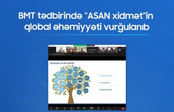 BMT tədbirində “ASAN xidmət”in qlobal əhəmiyyəti vurğulanıb