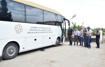 Təbii fəlakətlərin nəticələrinin aradan qaldırılması məqsədilə inşa olunmuş evlərin mülkiyyət hüququ rəsmiləşdirilir