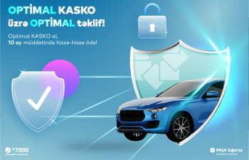 PAŞA Sığortadan Optimal KASKO üzrə optimal təklif!