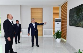 Qazax şəhərinin su təchizatı və kanalizasiya sistemləri istismara verilib - FOTO