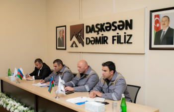 “Daşkəsən Dəmir Filiz” MMC-nin Korporativ Sosial Məsuliyyət Komitəsi işə başlayıb