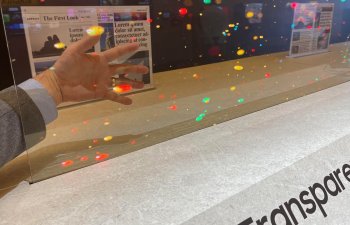 Samsung dünyanın ilk şəffaf MicroLED ekranını təqdim edib