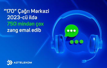 “Aztelekom”un Çağrı Mərkəzi 2023-cü ildə 750 mindən çox zəng emal edib