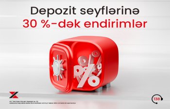 Xalq Bankdan depozit seyfləri üzrə sərfəli kampaniya