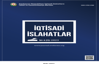 “İqtisadi islahatlar” elmi-analitik jurnalının 9-cu sayı hazırlanıb