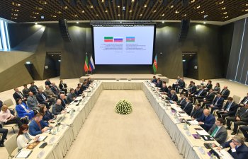 Tatarıstanla iqtisadi əlaqələrin inkişaf perspektivləri müzakirə edilib