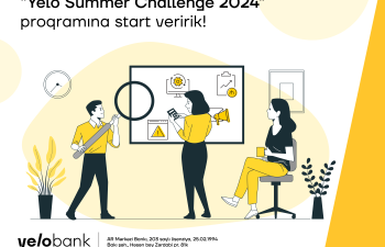 Yelo Bank “Summer Challenge 2024” təcrübə proqramını elan edir  
