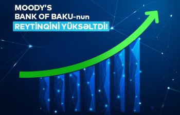 Moody’s agentliyi Bank of Baku-nun reytinqini yüksəltdi