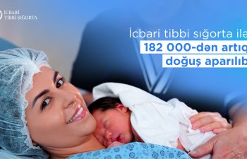 İcbari tibbi sığorta ilə 182 000-dən artıq doğuş aparılıb