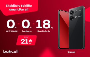 “Bakcell”dən eksklüziv təkliflə smartfon al