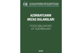 "Azərbaycanın ərzaq balansları" statistik məcmuəsi - DSK