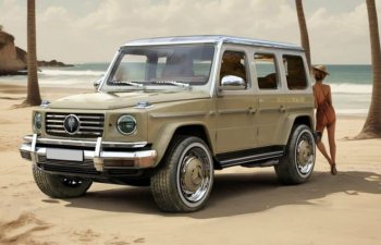 Mercedes-Benz G-Class-ın yenilənmiş retro versiyası: G-Vintage layihəsi