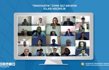 “İnnovasiya” İşçi qrupunun növbəti iclası keçirilib - İİTKM