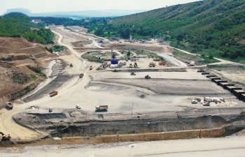 Yengicə su anbarında tikinti işləri davam edir - ADSEA