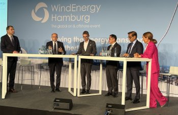 Pərviz Şahbazov “Wind Energy Hamburg”da:
Azərbaycan bərpa olunan enerjini prioritetləşdirir