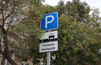 Bakının bu küçələrində avtomobillərinizi pulsuz parklaya bilərsiniz