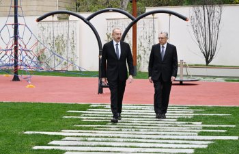 GÜNDƏM: Prezident İlham Əliyev yeni parkda yaradılan şəraitlə tanış oldu; Azərbaycanın rəhbərliyi Türkiyəni Cümhuriyyət Günü münasibətilə təbrik etdi