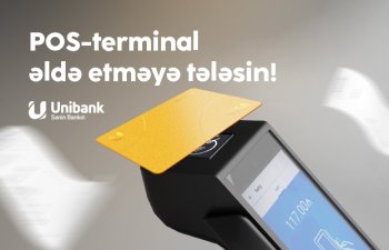 Unibankdan sahibkarlara təklif: POS- terminal xidmətinə qoşul, smart kassa istifadəsindən faydalan!