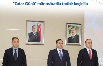 Əmanətlərin Sığortalanması Fondunda Zəfər Günümünasibətilə tədbir keçirilib