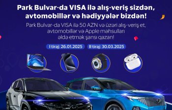 "Park Bulvar" Ticarət Mərkəzində "VİSA" ilə möhtəşəm lotereya