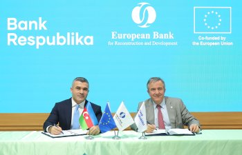 Bank Respublika və EBRD COP29 çərçivəsində yaşıl kredit sazişi imzalayıb