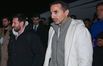 Lionel Messi və komanda yoldaşları Bakıdadırlar