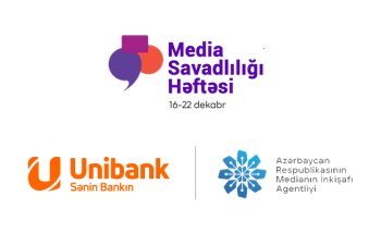 Unibank “Media savadlılığı” həftəsinə dəstək verir