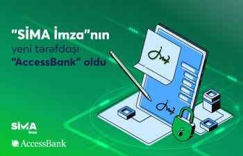 “AccessBank” Daxili Sənəd Dövriyyəsini “SİMA İmza” ilə rəqəmsallaşdırdı