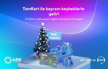 “TamKart ilə bayram keşbeki” kampaniyası başladı!